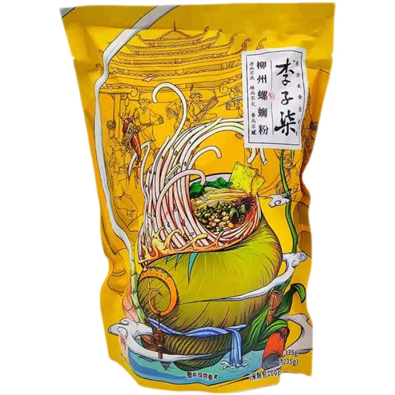 李子柒广西特色柳州螺蛳粉330g速食米线干净方便大包新日期非期货