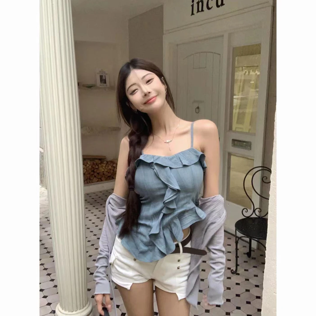 利达 NEW DADADA【蓝色裹胸】休闲百搭裹胸TL992