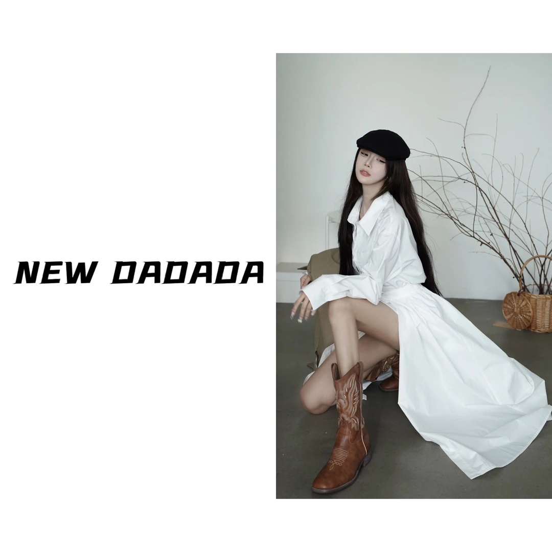 利达 NEW DADADA【月光舞会】白色气质设计师百搭纯色时尚套装DS125