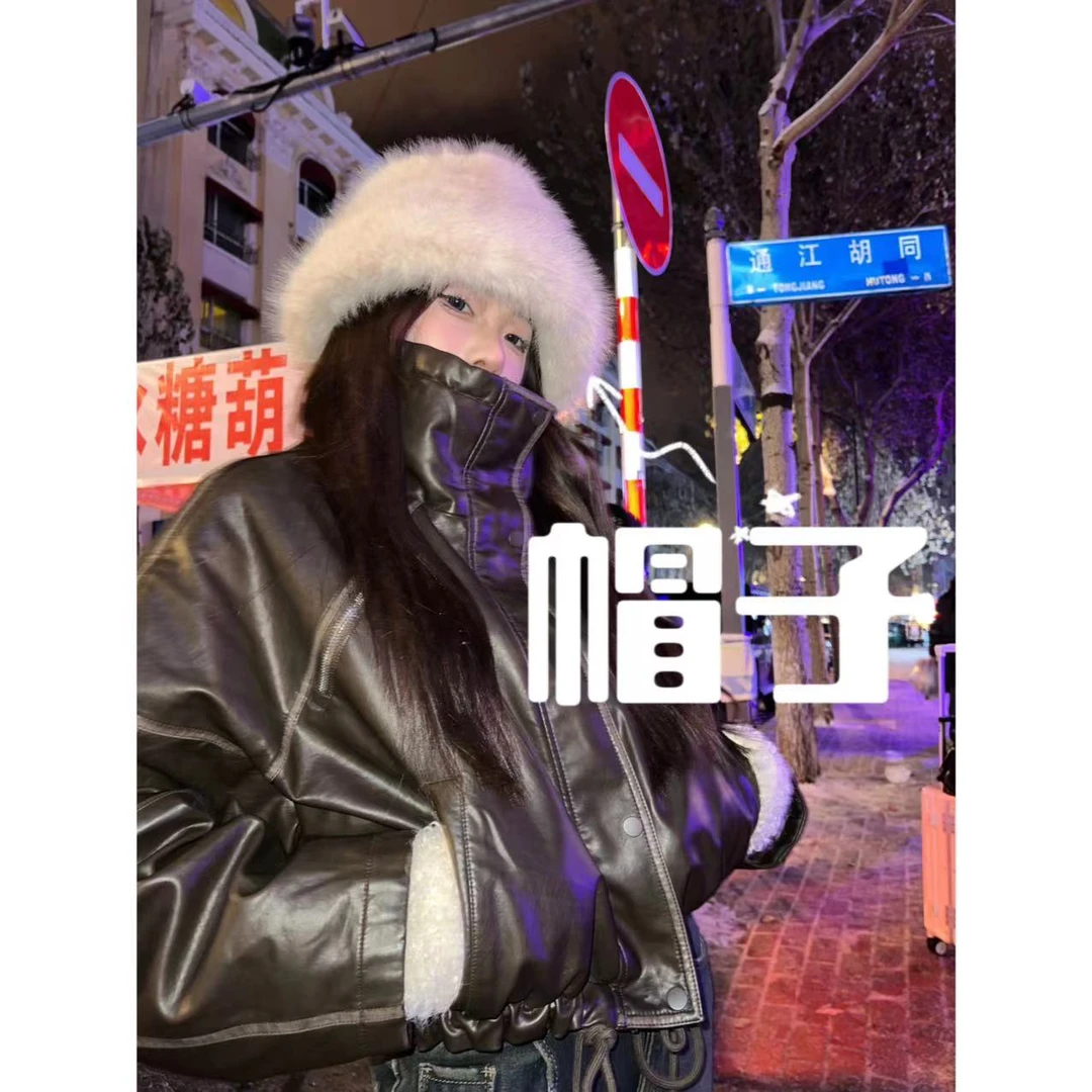 利达NEW DADADA【利达同款】时尚百搭潮流加厚保暖帽子TE355