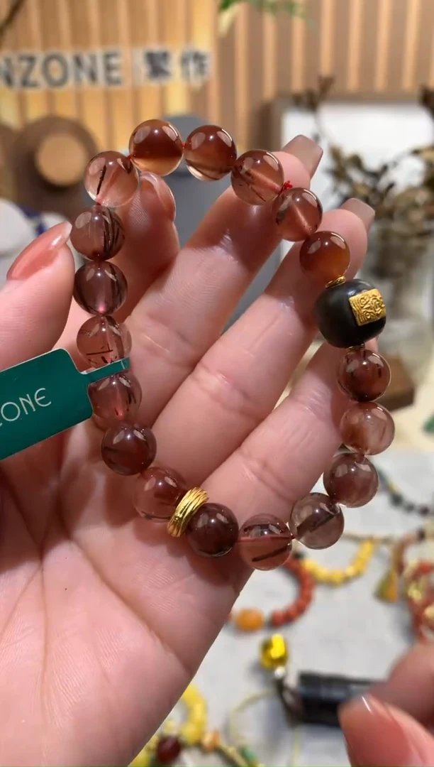 【闪购商品】水晶手串银S925镶嵌手串