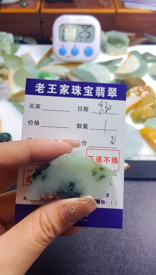 【闪购商品】翡翠颈饰未镶嵌料子