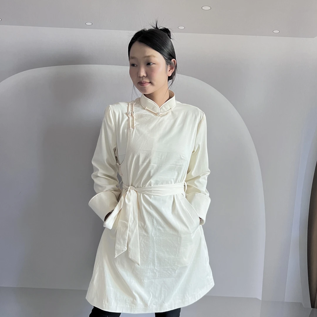 策根服饰民族风风衣外套