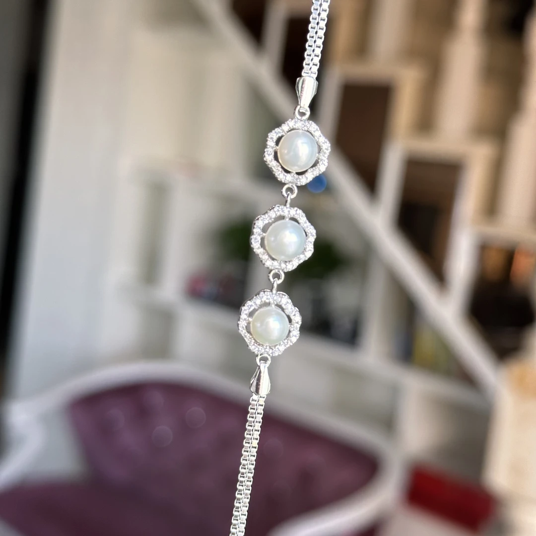 925银手链 时尚气质个性女士银饰手链50027