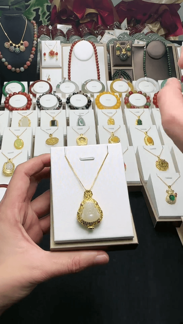 【闪购商品】和田玉颈饰未镶嵌多样性发一16