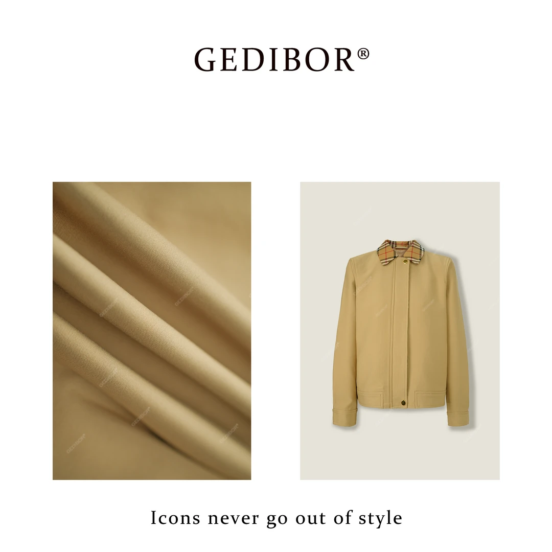 反季清仓！【GEDIBOR】“英格夹克”时尚经典格纹气质百搭外套