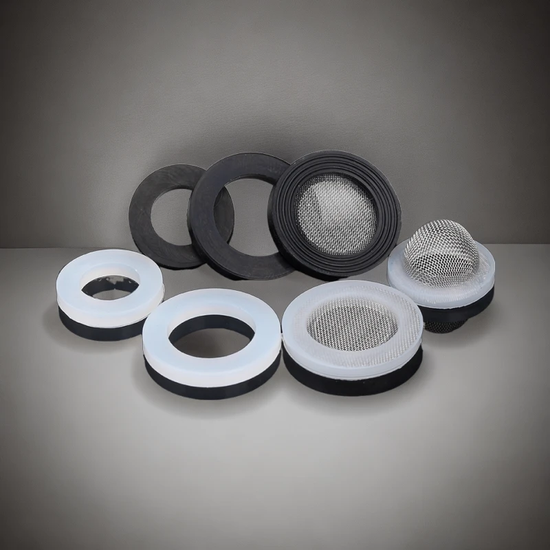 4分6分1寸硅胶橡胶密封圈热水器水管垫片波纹管软垫圈花洒生料垫