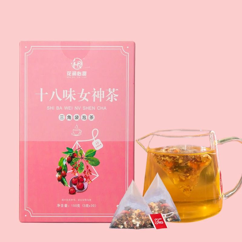 十八味女神茶女人魅力（旅行款）千娇百媚日常睡前饮佳150克/30包