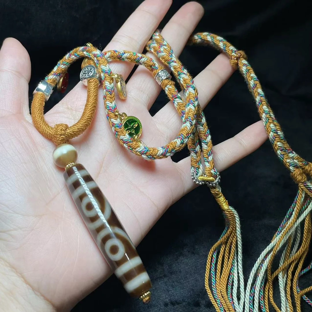 【曹美丽精选】6   N3358-玛瑙吊坠-57×11mm-