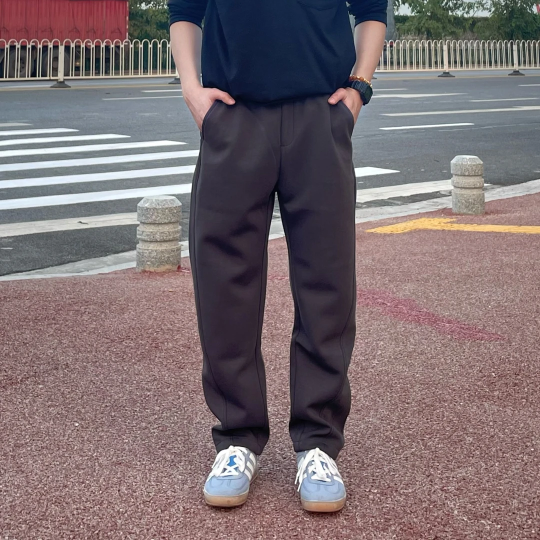 1216男裤垂感百搭卫裤休闲裤男士香蕉裤长裤大码秋冬平脚休闲裤