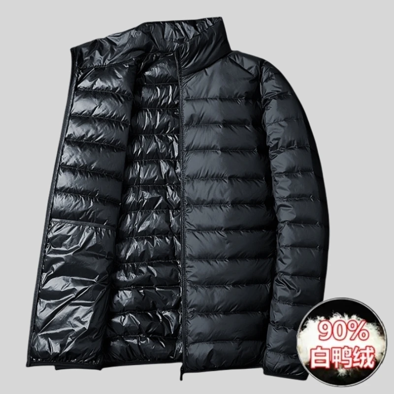 波司登极寒羽绒服情侣冬季立领轻薄短款白鸭绒休闲百搭男女款外套