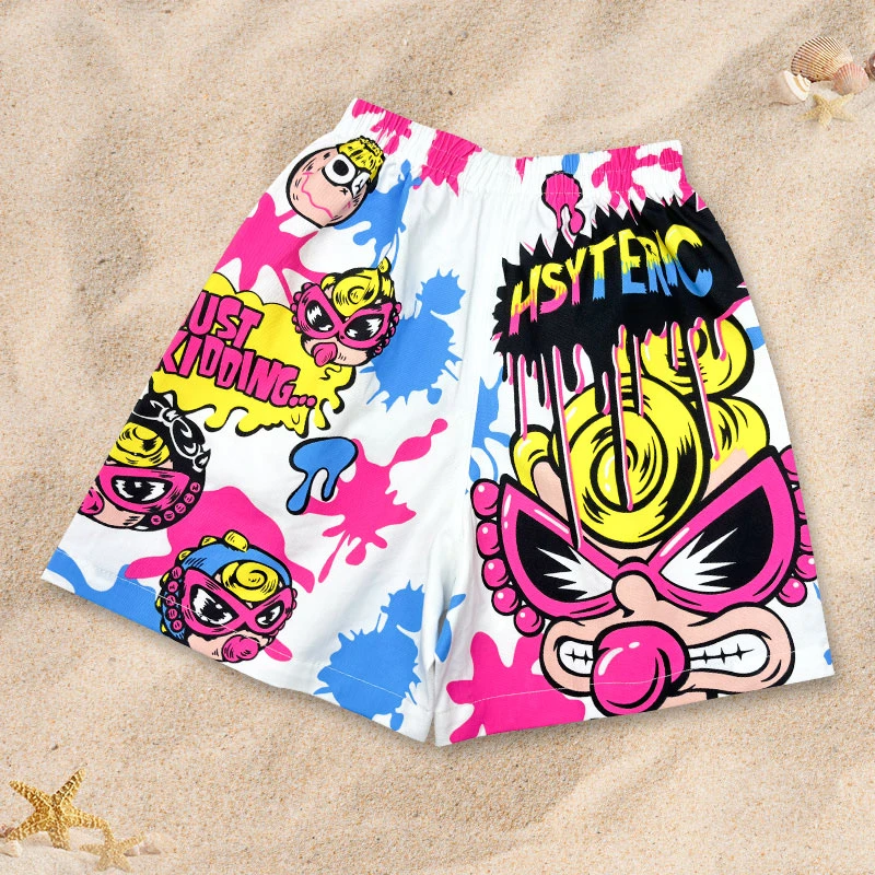 3023【愤怒娃娃】百搭儿童短裤