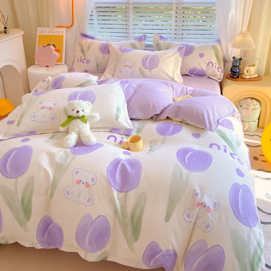 新号浮力 各种孤品 夏被小 清新 四件套 床单 被套 听清好下单9