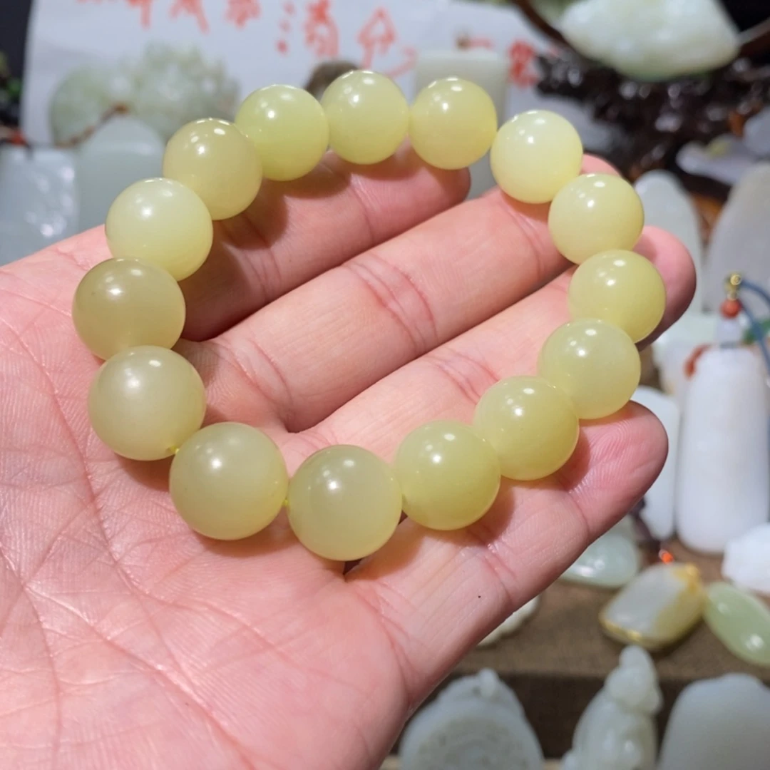 【闪购商品】和田玉（糖玉）颈饰未镶嵌老***L