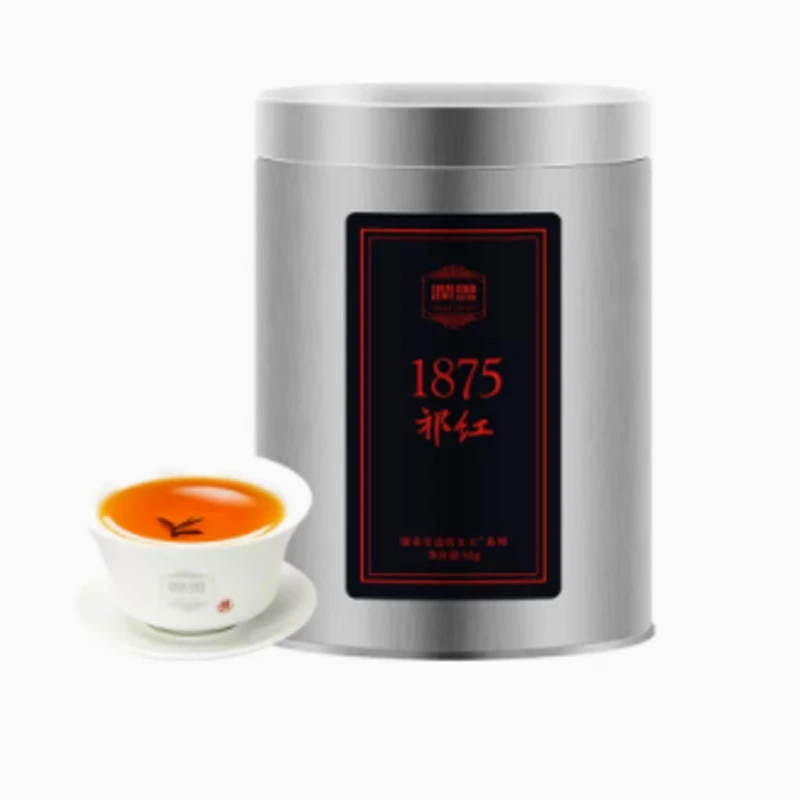 高露亭润思祁门红茶2023新茶浓香型特级明前祁红毛峰50g春茶茶叶