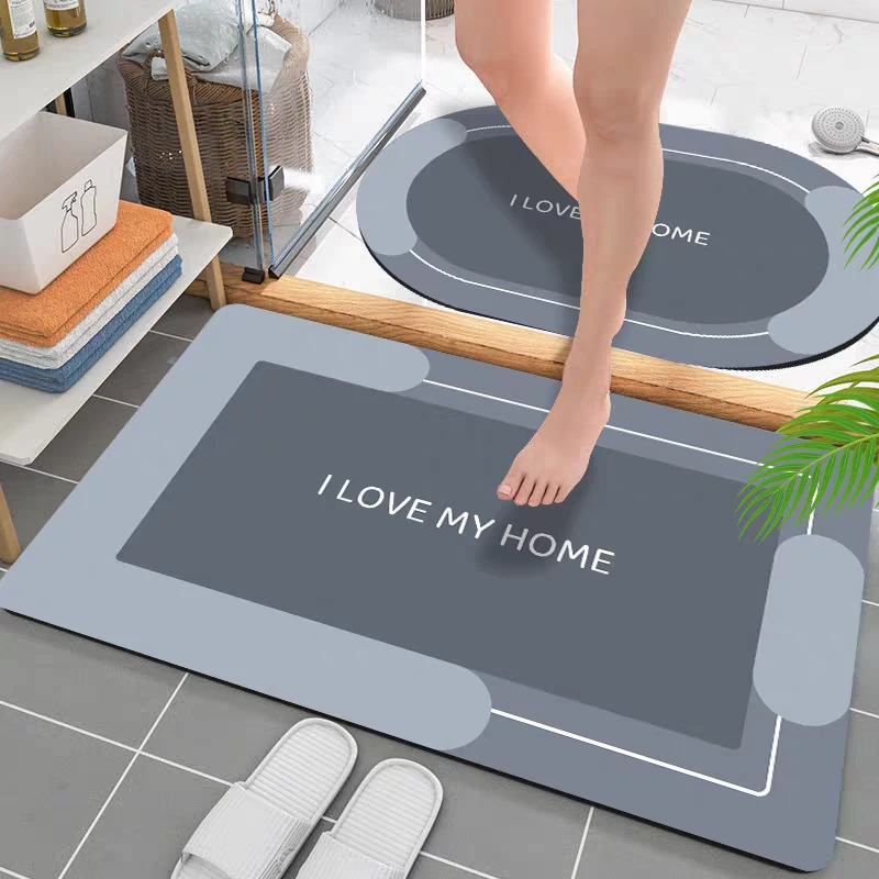 【低价冲量】拍一发二家用硅藻泥地垫卧室进门吸水防滑吸水性强速干