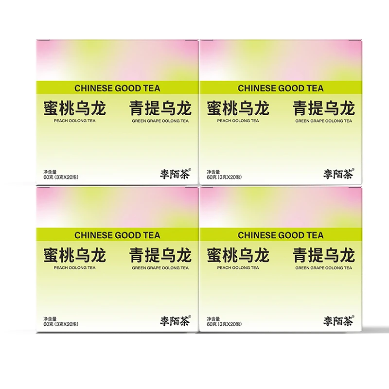 【好茶精选】李陌茶（蜜桃+青提）新乌龙茶组合茶叶
