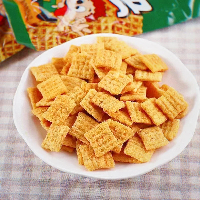 大白推荐孜然烧烤味玉米锅巴来一份休闲零食即食膨化小吃60g