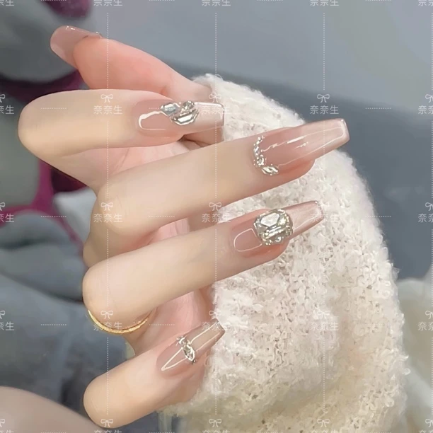 【浪漫巴黎】猫眼高级纯欲ins气质优雅手工穿戴甲