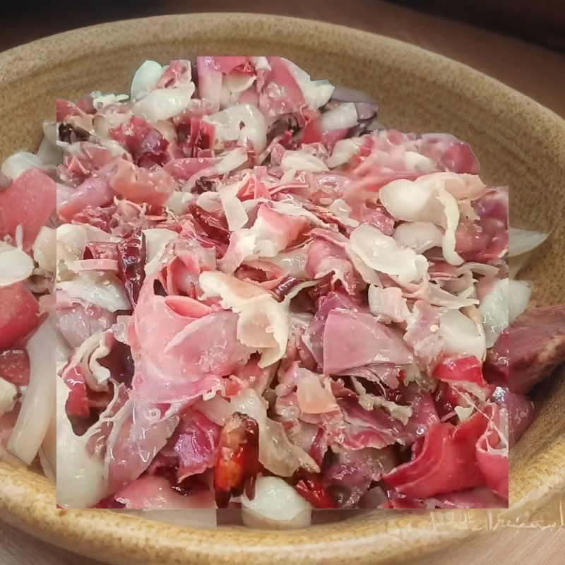 云南宣威乡村土猪熟食火腿