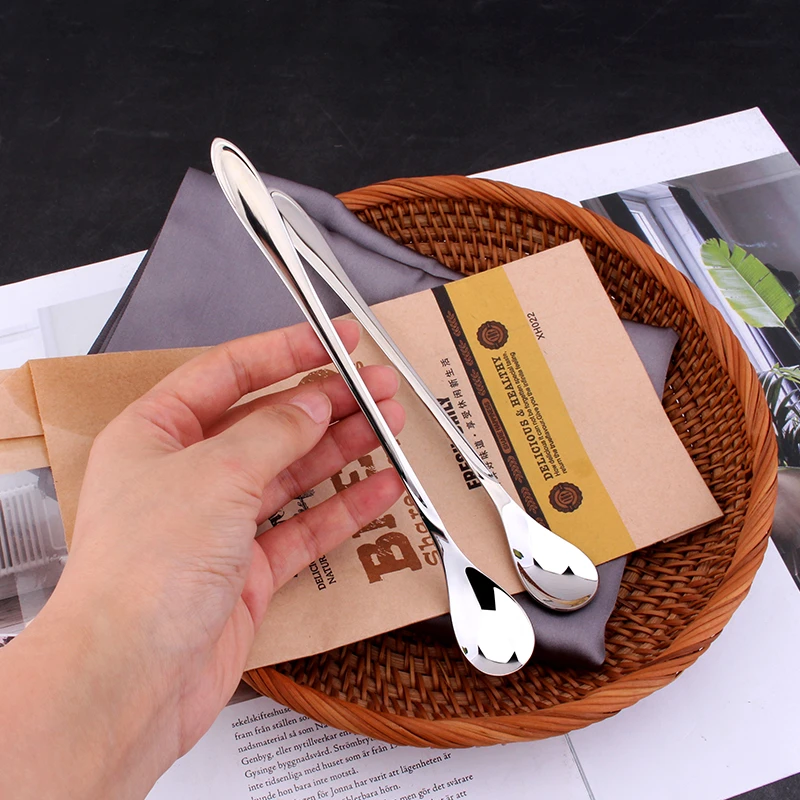 18/10不锈钢长柄搅拌勺咖啡勺甜品加厚镜光饮料饮品勺子