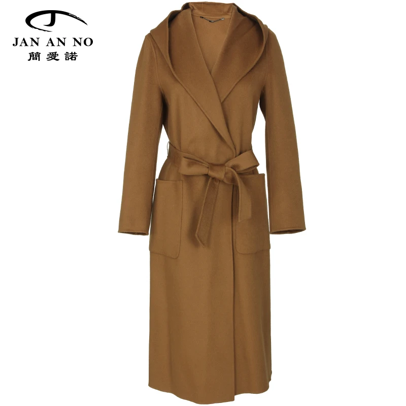 JAN AN NO/简爱诺JAN AN NO简爱诺冬季焦糖中长外套J2170092DY
