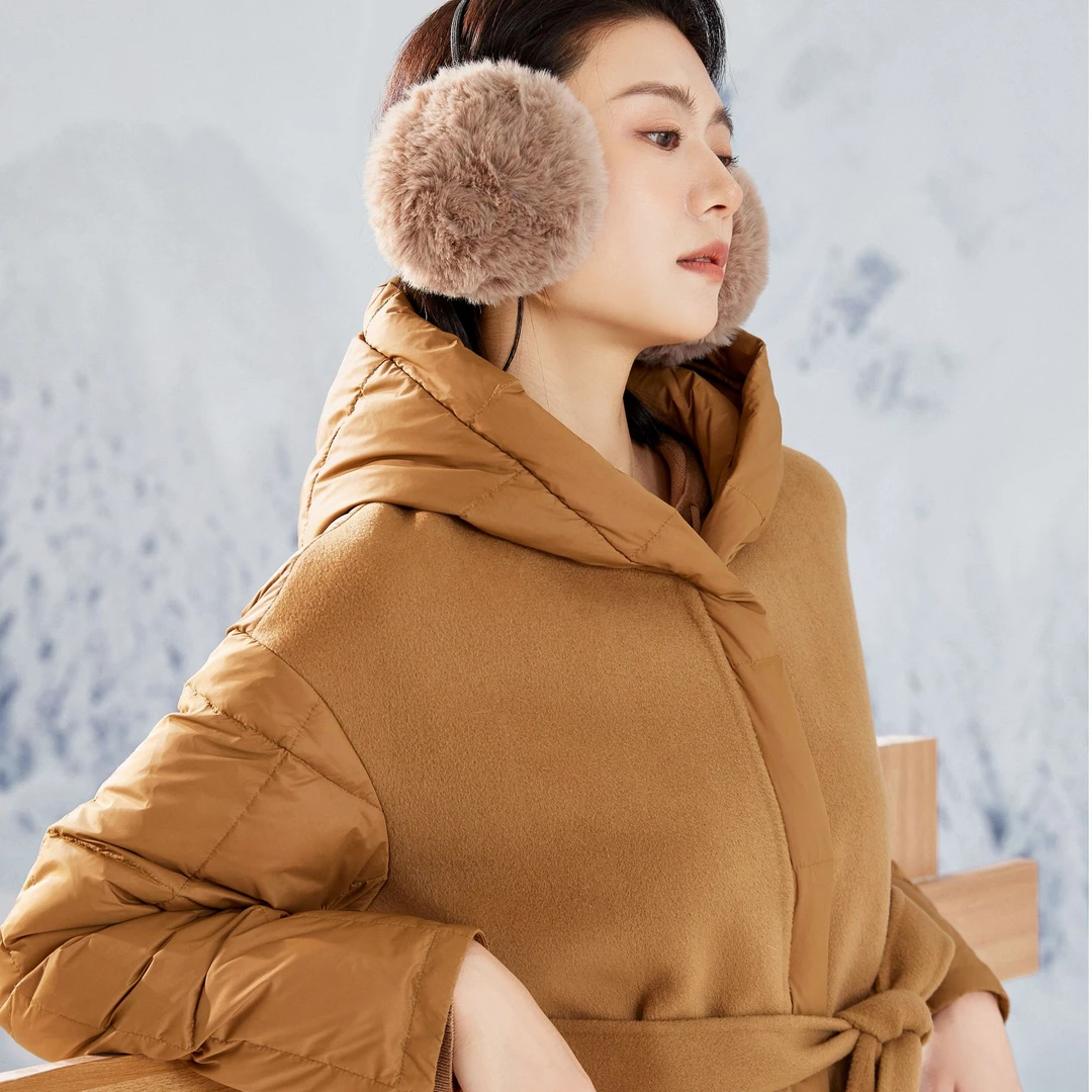 JAN AN NO/简爱诺简爱诺 JAN AN NO长款羽绒外套J2360164YR