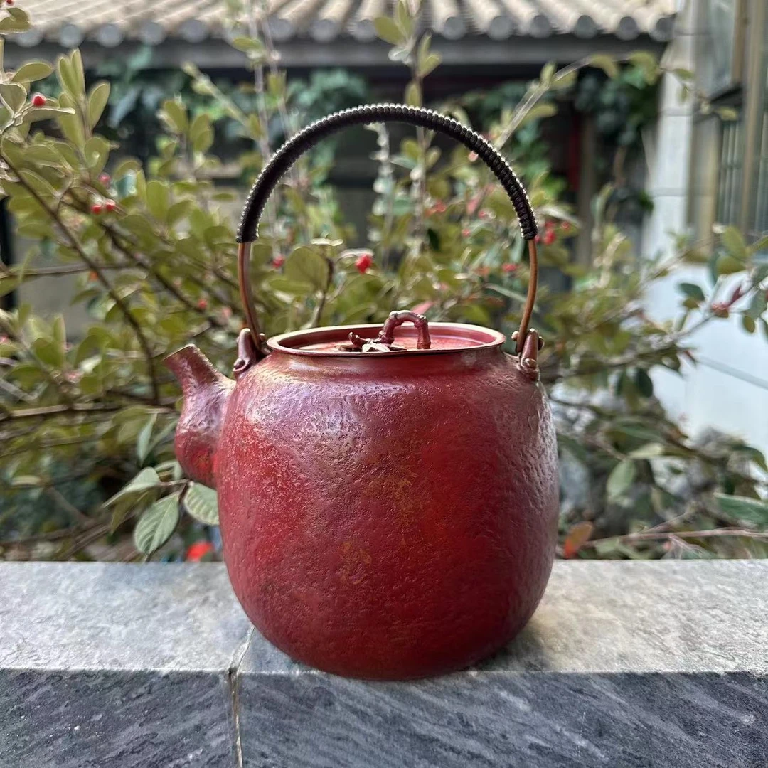 A紫铜壶1600ml（全手工一张打）春秋大壶