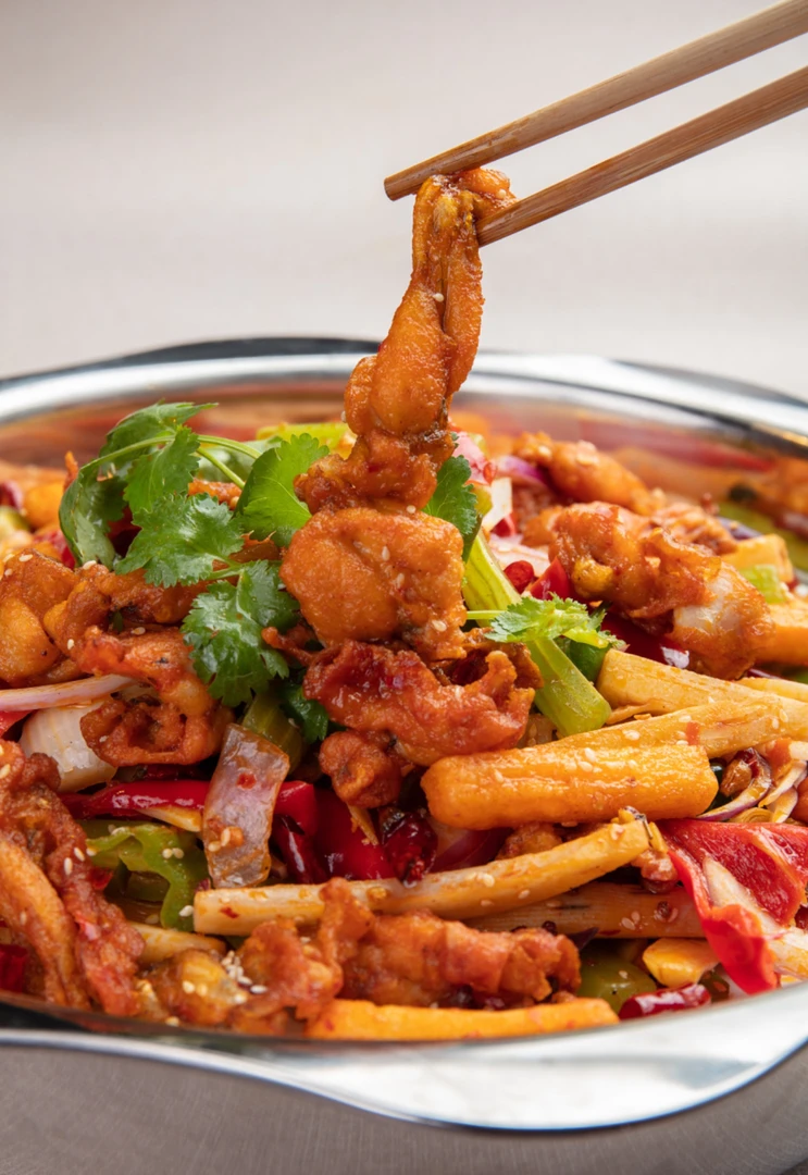 麻辣牛蛙大份5只