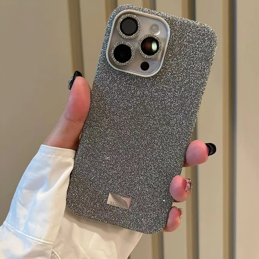 苹果16钻石手机壳iphone14promax奢华13闪钻高端全包硅胶保护套12