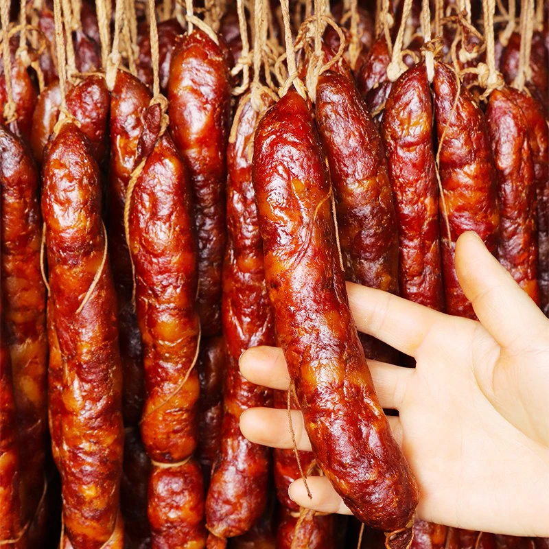 2斤腊肠麻辣/原味猪肉肠传统工艺柴火烟熏腊味香肠精选特产美食