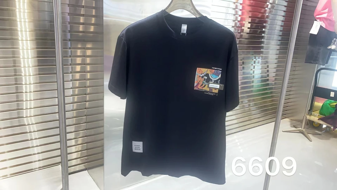 【阿瑶】男士夏季休闲百搭T恤6609