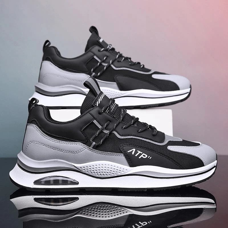 男鞋夏季透气防臭薄款休闲跑步网面网鞋男士阿甘运动鞋百搭潮鞋子