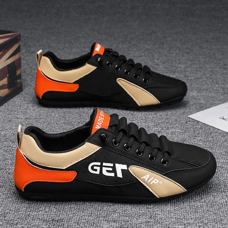 一脚蹬男鞋夏季透气薄款网面防臭网鞋男士休闲运动阿甘潮鞋豆豆鞋