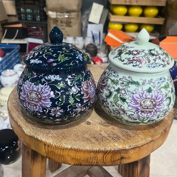 陶瓷茶叶罐密封罐E348