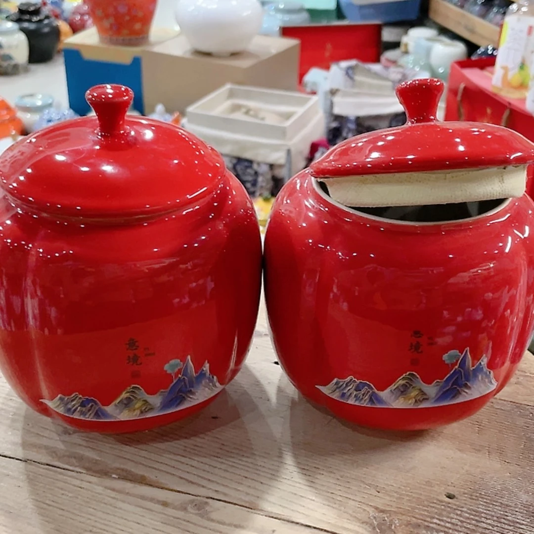 【闪购商品】罐陶瓷茶叶罐密封罐