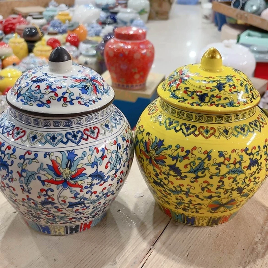 【闪购商品】罐陶瓷茶叶罐密封罐