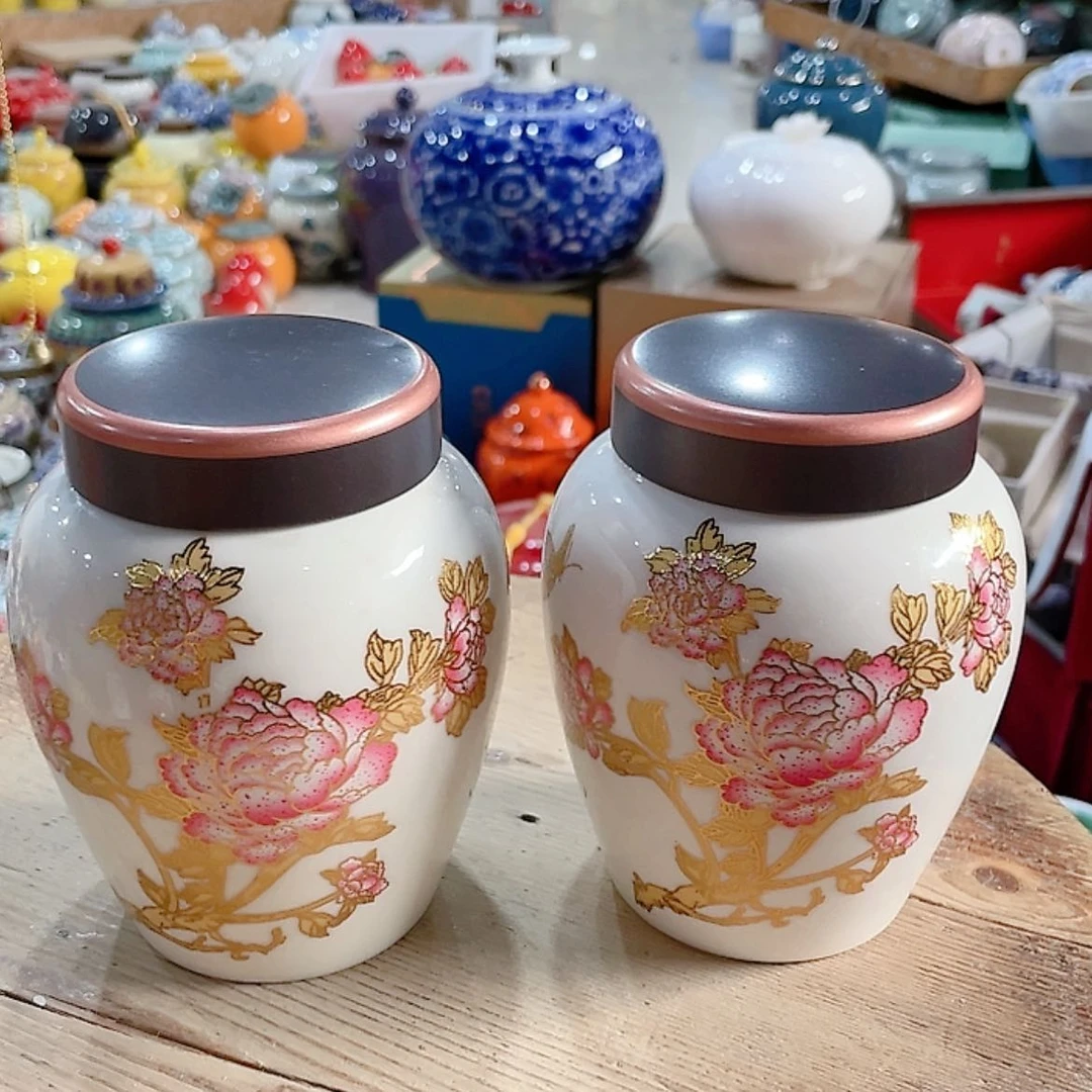 【闪购商品】罐陶瓷茶叶罐密封罐