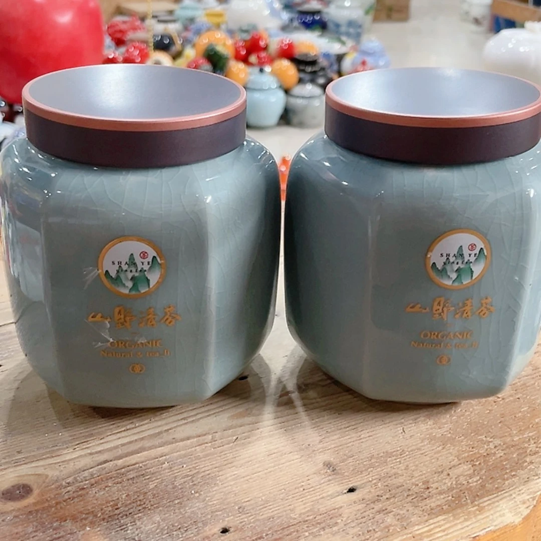 【闪购商品】罐陶瓷茶叶罐密封罐