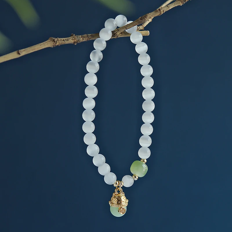 原创设计猫眼温柔风多圈单圈手链多样性发一-7087