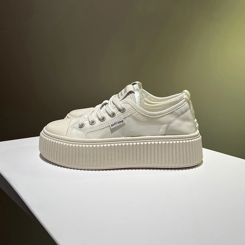 Beffinny/百芙娜【清仓】511-29 厚底饼干鞋女2024新款薄款网面鞋