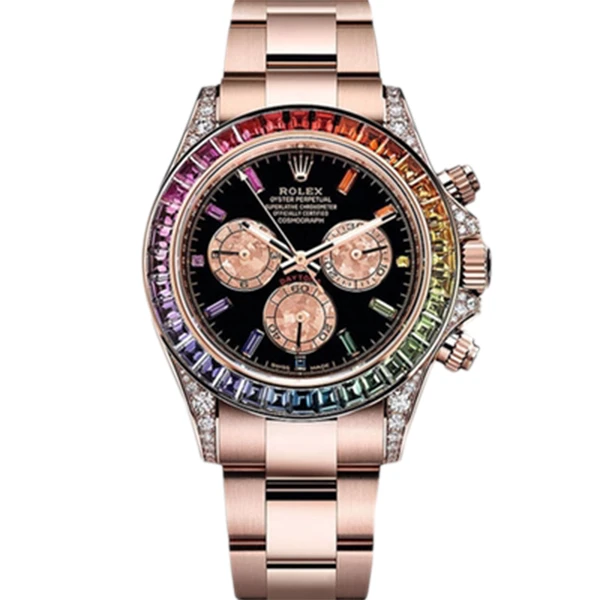 99新 Rolex/劳力士 老佛爷/劳力士116505升级镶钻/自动/单表/40mm