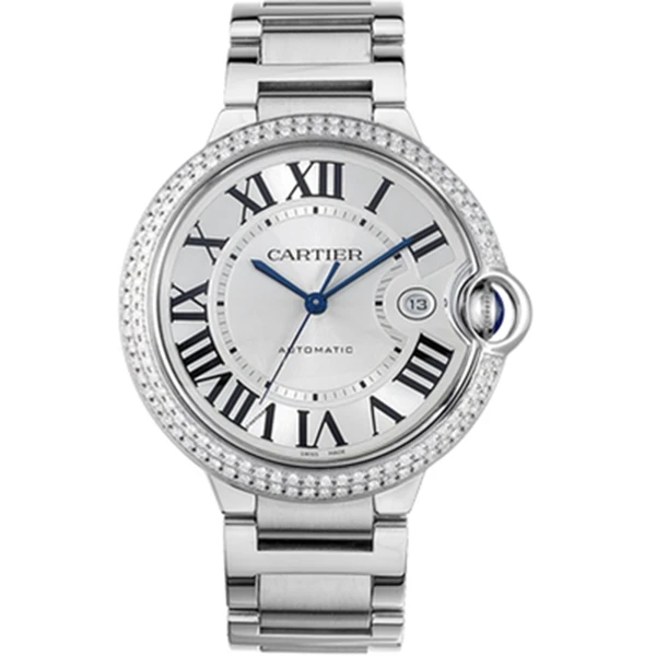 99新 Cartier/卡地亚 老佛爷/卡地亚蓝气球后钻/自动/单表/42mm