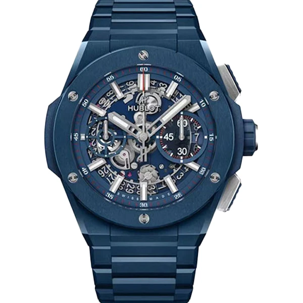 99新 Hublot/宇舶表 老佛爷/宇舶451/自动机械/21年全套/42mm