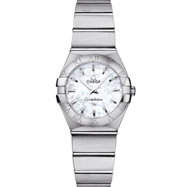 99新 Omega/欧米茄 老佛爷/欧米茄星座/石英/单表/24mm