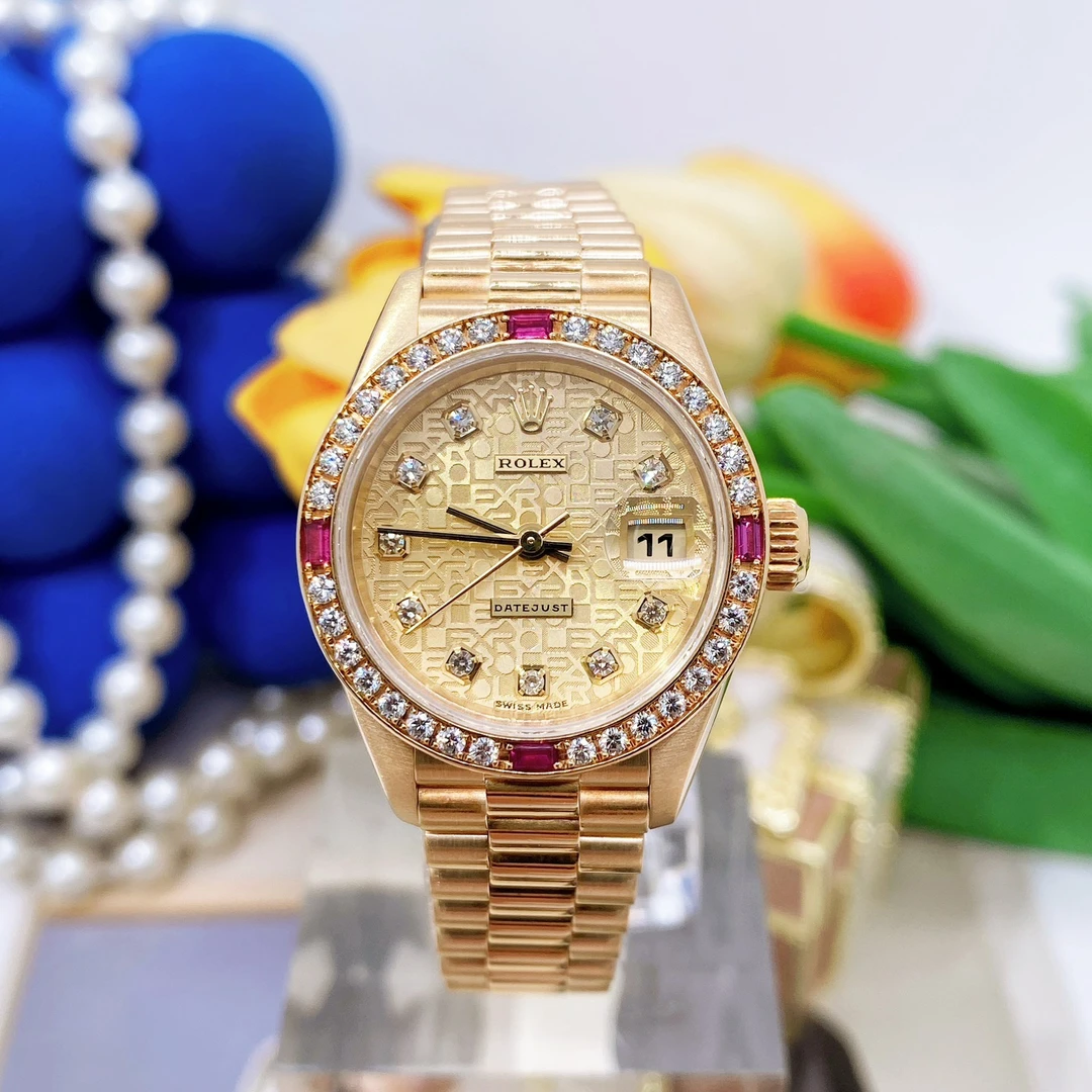 99新  老佛爷/劳力士79068原钻/自动机械/单表99新/26mm