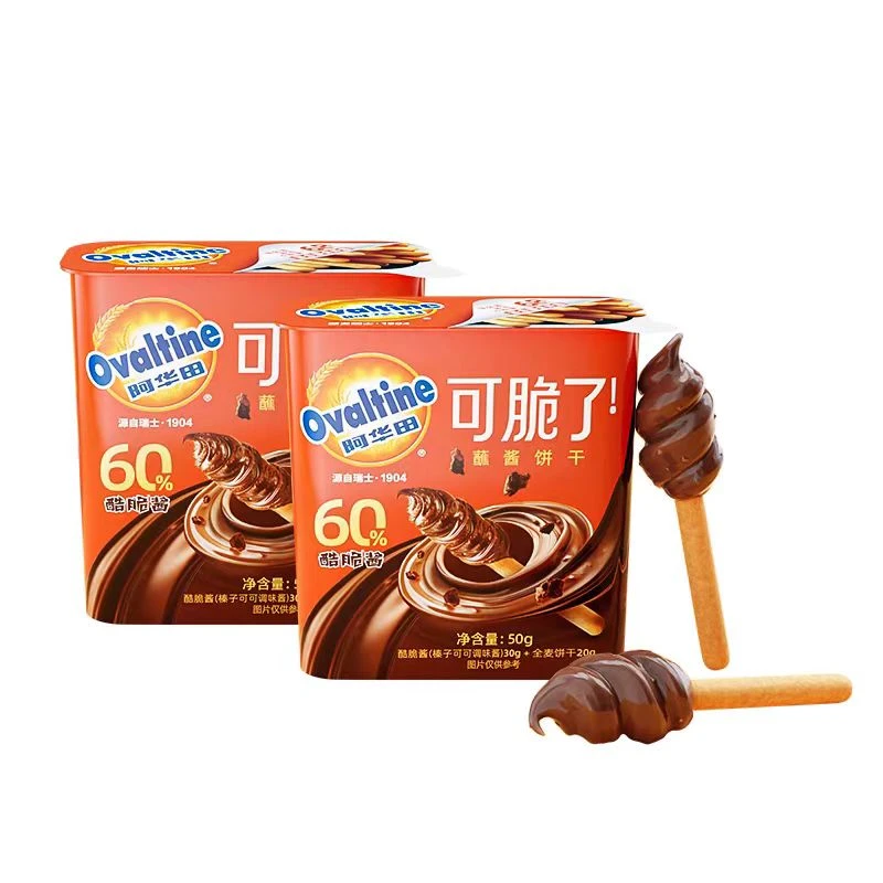 【25年4月15】阿华田蘸酱饼干50g*8盒