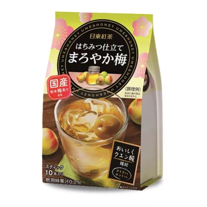 日本进口日东红茶北海道皇家经典蜂蜜梅子味网红饮品冲泡固体饮料
