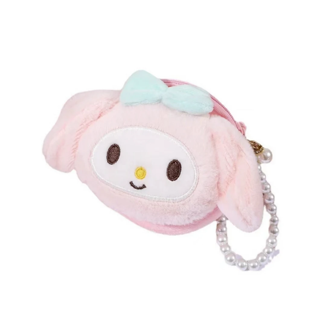 三欧卡通儿童手链零钱包毛绒包包【直播展示图案（非本册）】