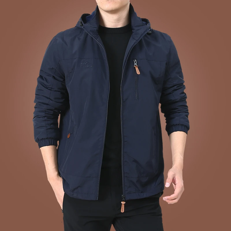 科技三防冲锋衣夹克秋冬保暖加绒冲锋衣男士